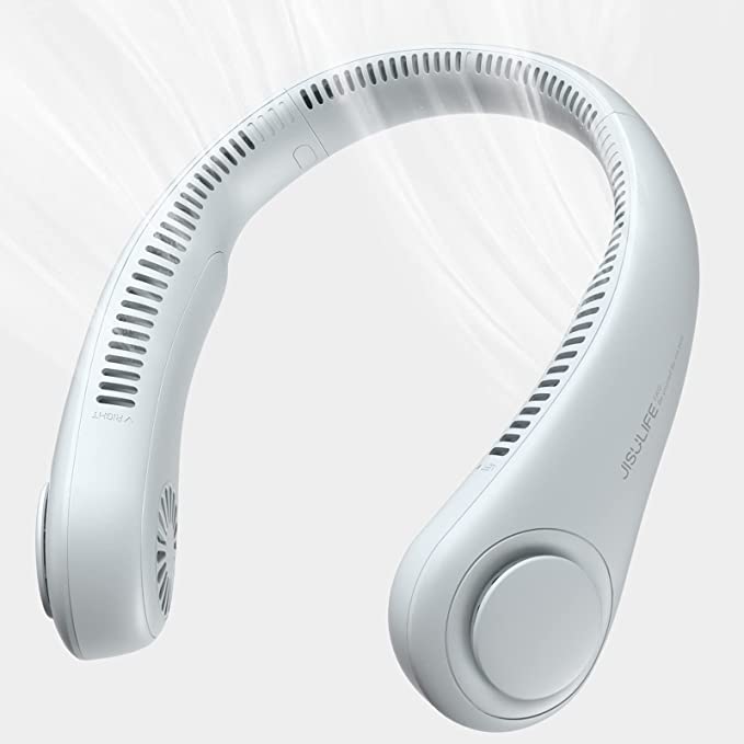 Revolutionary Breeze Buddy: USB-Charged Portable Neck Fan - Stay Cool Anywhere, Anytime!