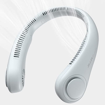 Revolutionary Breeze Buddy: USB-Charged Portable Neck Fan - Stay Cool Anywhere, Anytime!