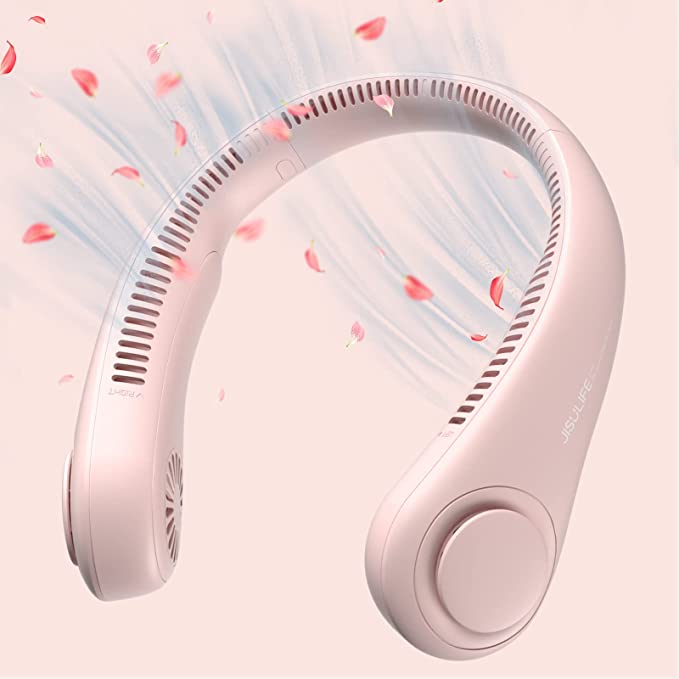 Revolutionary Breeze Buddy: USB-Charged Portable Neck Fan - Stay Cool Anywhere, Anytime!