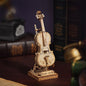 3D Wooden Puzzle | Saxophone Drum Kit Accordion Cello