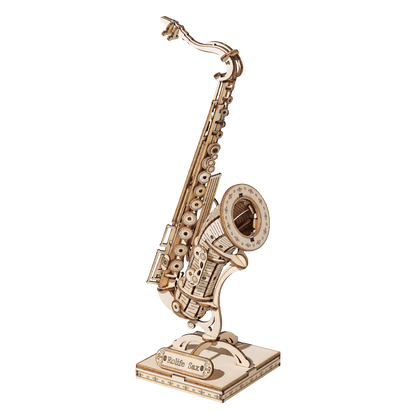3D Wooden Puzzle | Saxophone Drum Kit Accordion Cello