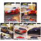 Mattel Hot Wheels Premium Power Trip & Fast & Furious 1/64 Collectible Vehicle 1995 Mazda RX-7 1967 Chevy Car Model Collection