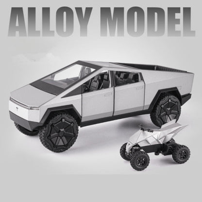 1/24 Tesla Cybertruck with Off-road Vehicle