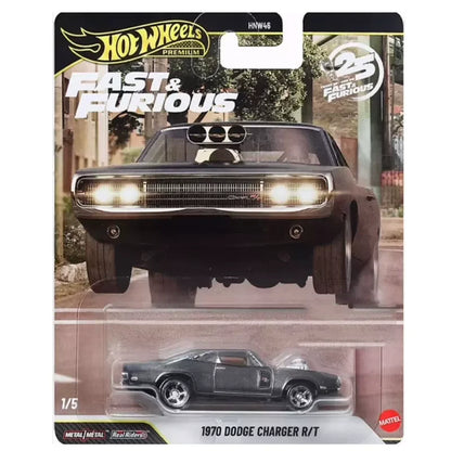 Hot Wheels Premium New Fast & Furious 1:64 Diecast Car Model Dodge Charger Honda NSX BMW Toyota Metal Collectible Vehicle Toy
