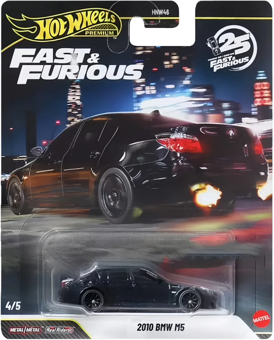 Hot Wheels Premium New Fast & Furious 1:64 Diecast Car Model Dodge Charger Honda NSX BMW Toyota Metal Collectible Vehicle Toy