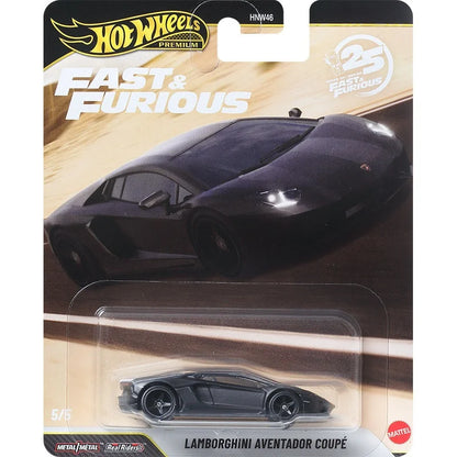 Mattel Hot Wheels Premium Power Trip & Fast & Furious 1/64 Collectible Vehicle 1995 Mazda RX-7 1967 Chevy Car Model Collection