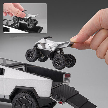 1/24 Tesla Cybertruck with Off-road Vehicle
