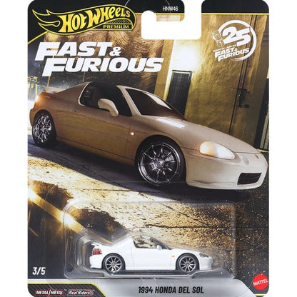 Mattel Hot Wheels Premium Power Trip & Fast & Furious 1/64 Collectible Vehicle 1995 Mazda RX-7 1967 Chevy Car Model Collection