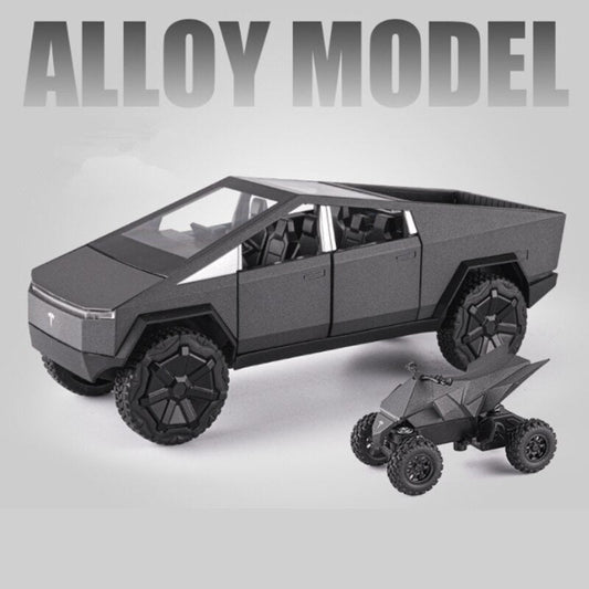 1/24 Tesla Cybertruck with Off-road Vehicle