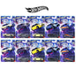 New Hot Wheels Fast & Furious Tokyo Drift Set HNR88 25Th Anniversary Series Nissan Chevrolet 1/64 Die-Cast Car Model Collection
