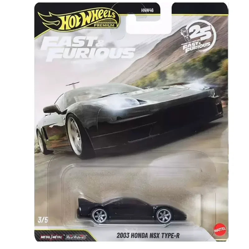 Hot Wheels Premium New Fast & Furious 1:64 Diecast Car Model Dodge Charger Honda NSX BMW Toyota Metal Collectible Vehicle Toy