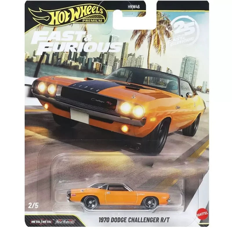 Hot Wheels Premium New Fast & Furious 1:64 Diecast Car Model Dodge Charger Honda NSX BMW Toyota Metal Collectible Vehicle Toy