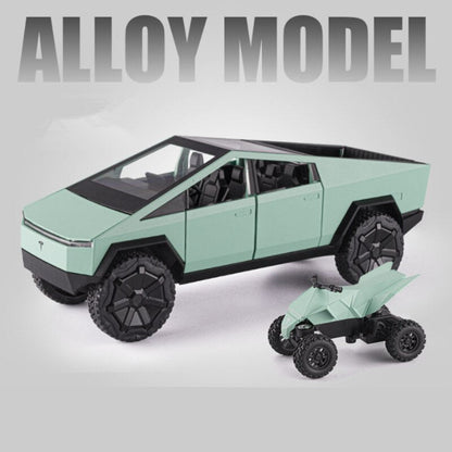 1/24 Tesla Cybertruck with Off-road Vehicle