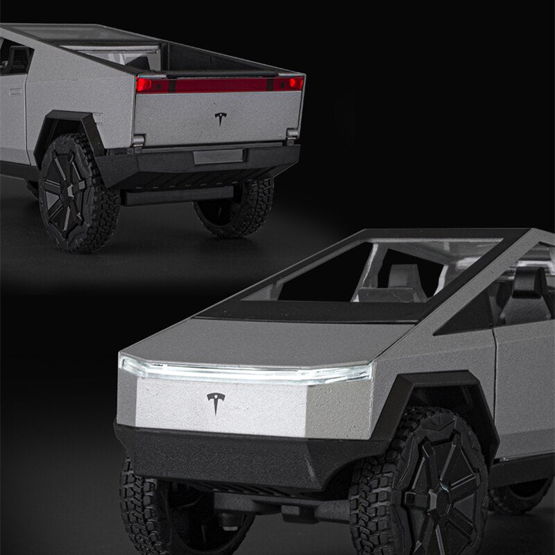 1/24 Tesla Cybertruck with Off-road Vehicle