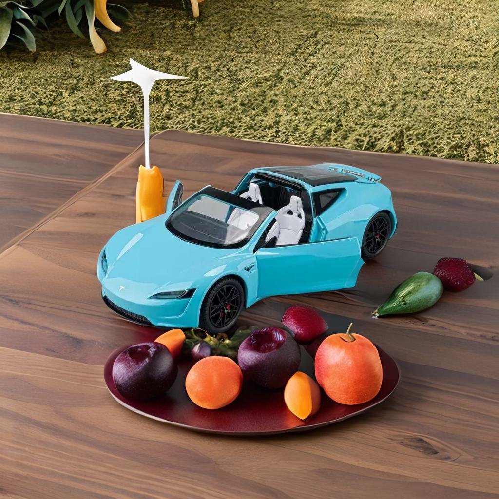 1:24 Tesla Roadster Convertible